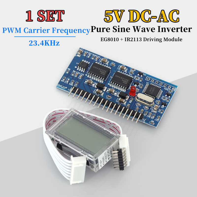 Egs002 Pure Sine Wave Inverter Driver Board - 5V DC-AC 純粋正弦波インバーター SPWM ドライバーボード EGS002