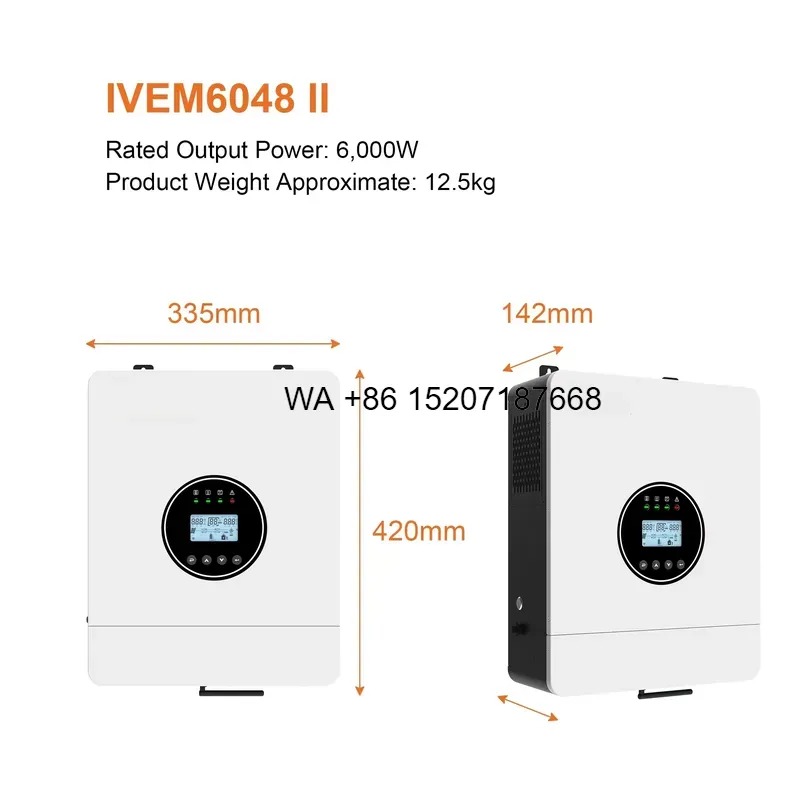 Felicitysolar 6000W 独立型高周波6KW  - Off Grid Solar Inverter 48V 6000W のレビューと価格