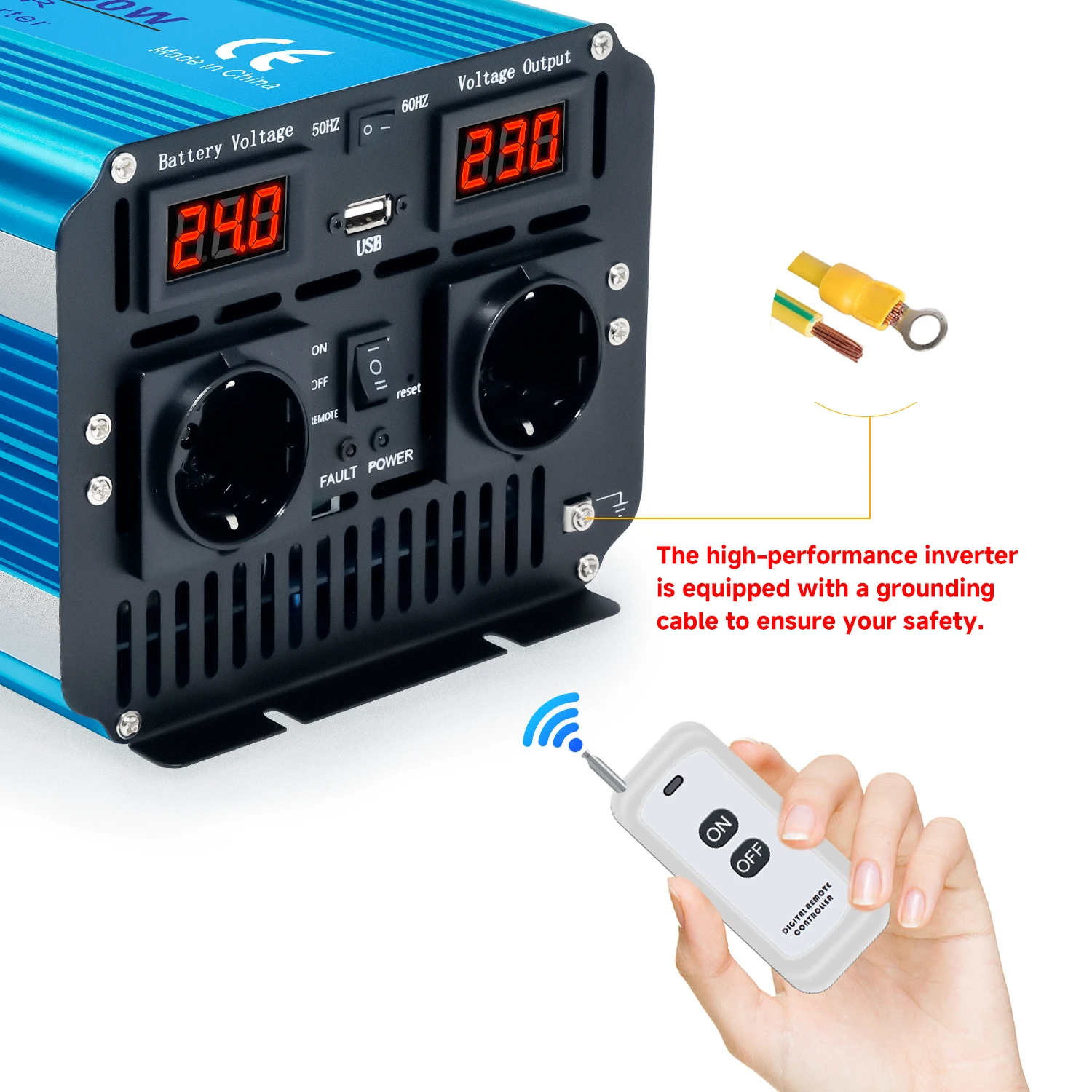 ソーラーピュアサイン波パワー、DC-AC変換、8000Wイン - Off Grid Solar Inverter 48V 6000W のレビューと価格